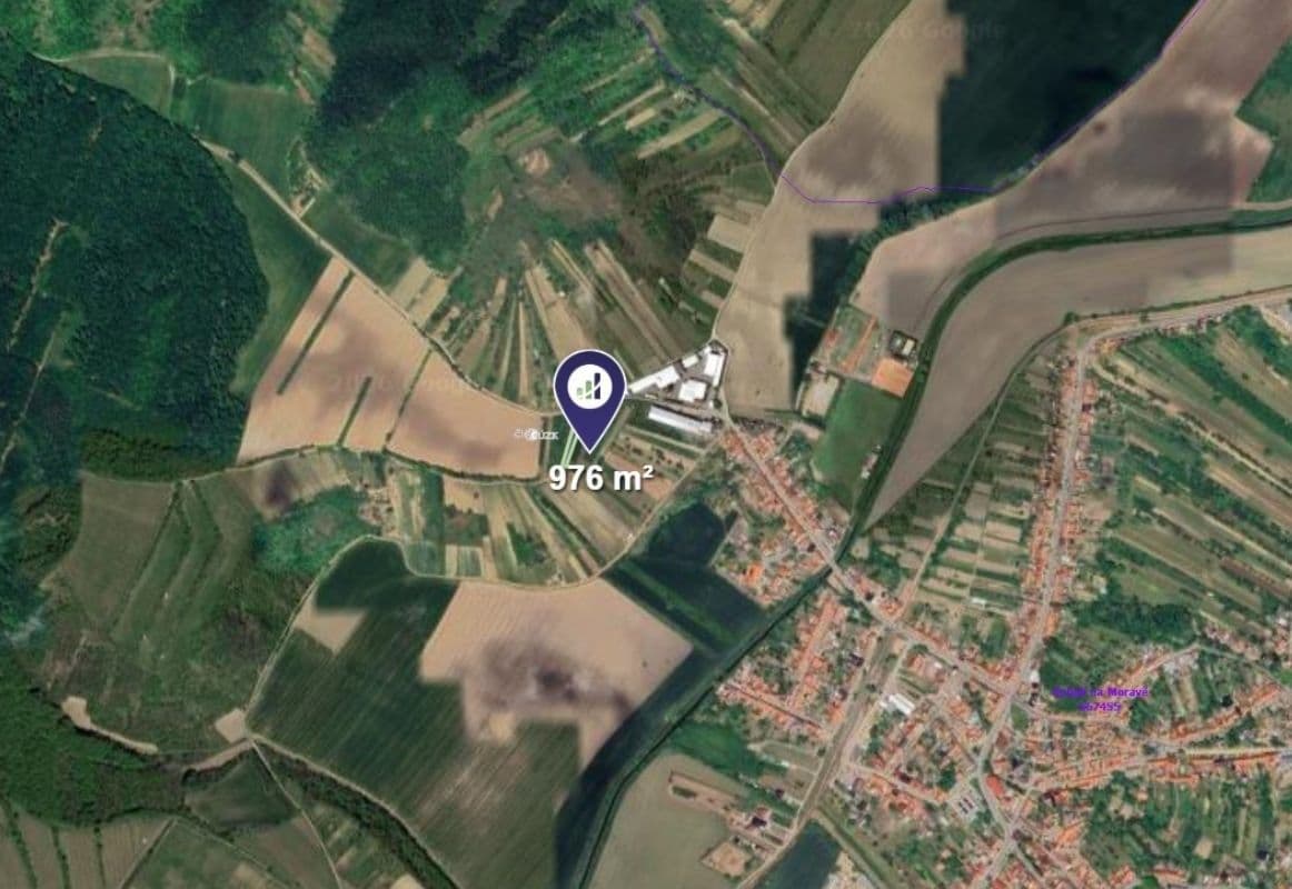 plot for sale, 976 m², Kobylí, Jihomoravský Region plot for sale, 976 m², Kobylí, Jihomoravský Region
