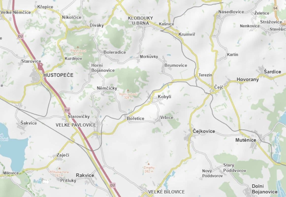 plot for sale, 8,794 m², Kobylí, Jihomoravský Region plot for sale, 8,794 m², Kobylí, Jihomoravský Region
