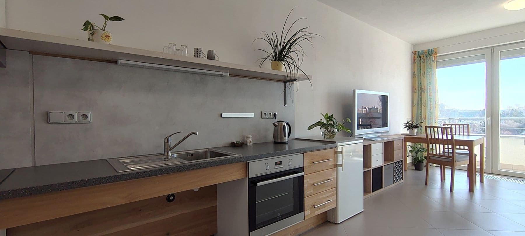 1 bedroom with open-plan kitchen flat to rent, 46 m², Hlučkova, Prague, Prague 1 bedroom with open-plan kitchen flat to rent, 46 m², Hlučkova, Prague, Prague