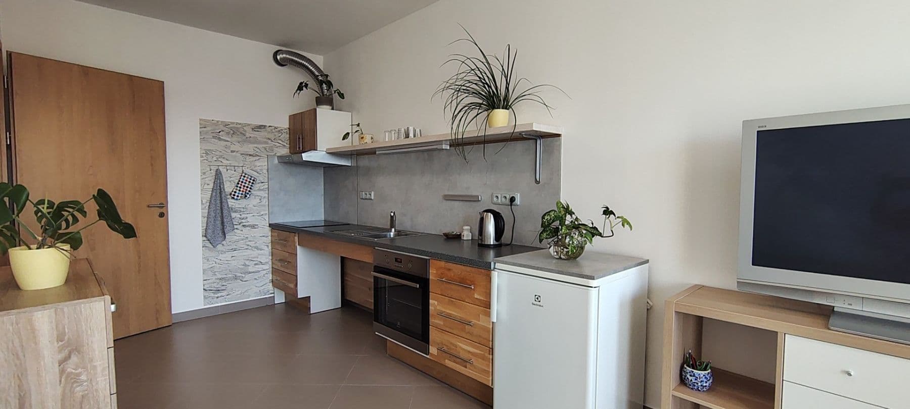 1 bedroom with open-plan kitchen flat to rent, 46 m², Hlučkova, Prague, Prague 1 bedroom with open-plan kitchen flat to rent, 46 m², Hlučkova, Prague, Prague