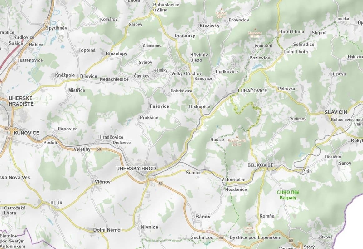 plot for sale, 1,976 m², Rudice, Zlínský Region plot for sale, 1,976 m², Rudice, Zlínský Region