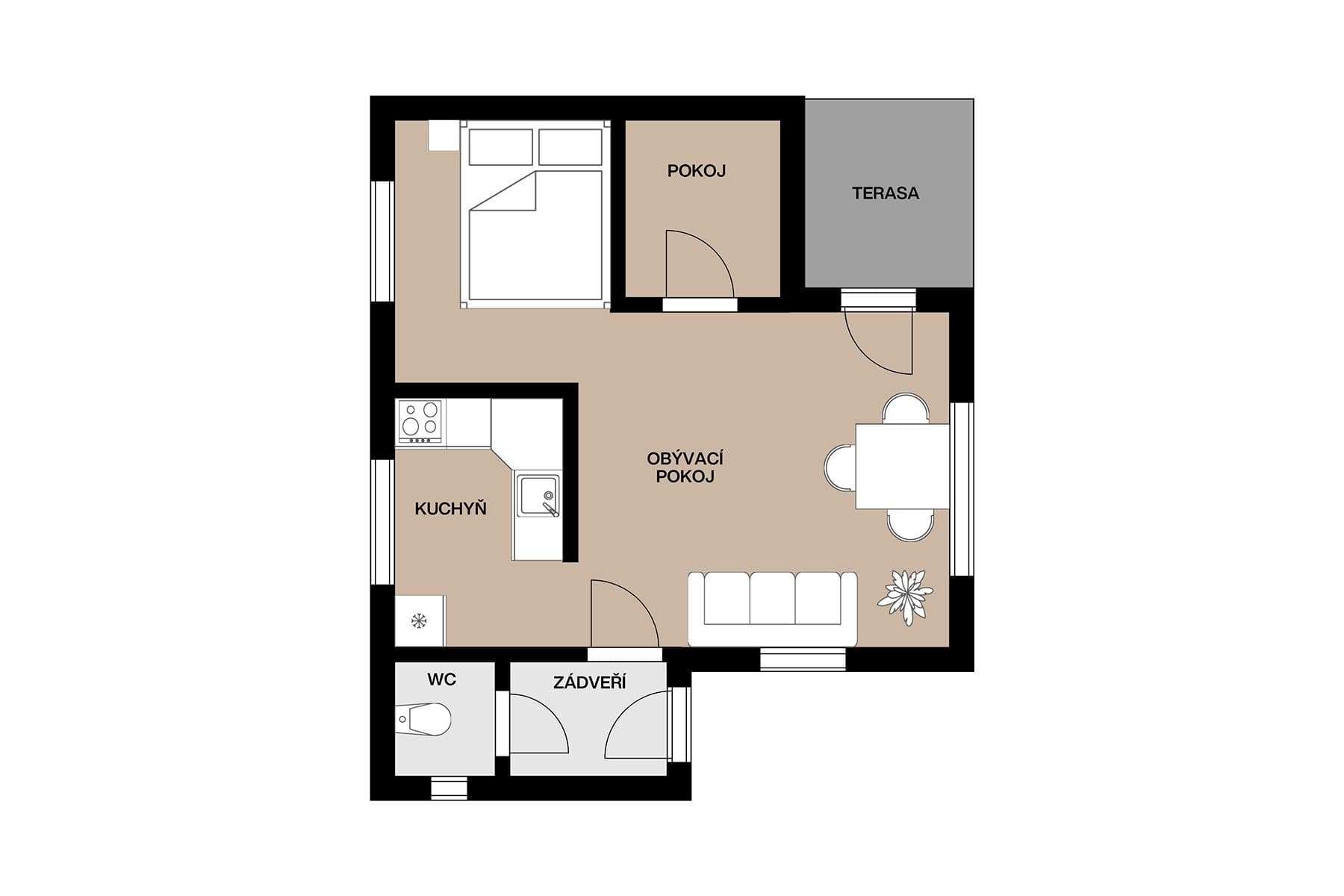 recreational property for sale, 409 m², Psáry, Středočeský Region recreational property for sale, 409 m², Psáry, Středočeský Region