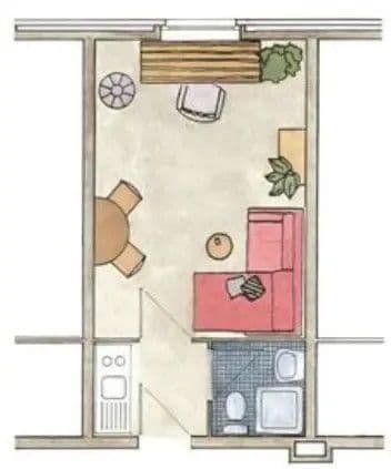 1 bedroom flat to rent, 21 m², Karl-Pawlowski-Straße 3, Bielefeld, North Rhine-Westphalia 1 bedroom flat to rent, 21 m², Karl-Pawlowski-Straße 3, Bielefeld, North Rhine-Westphalia