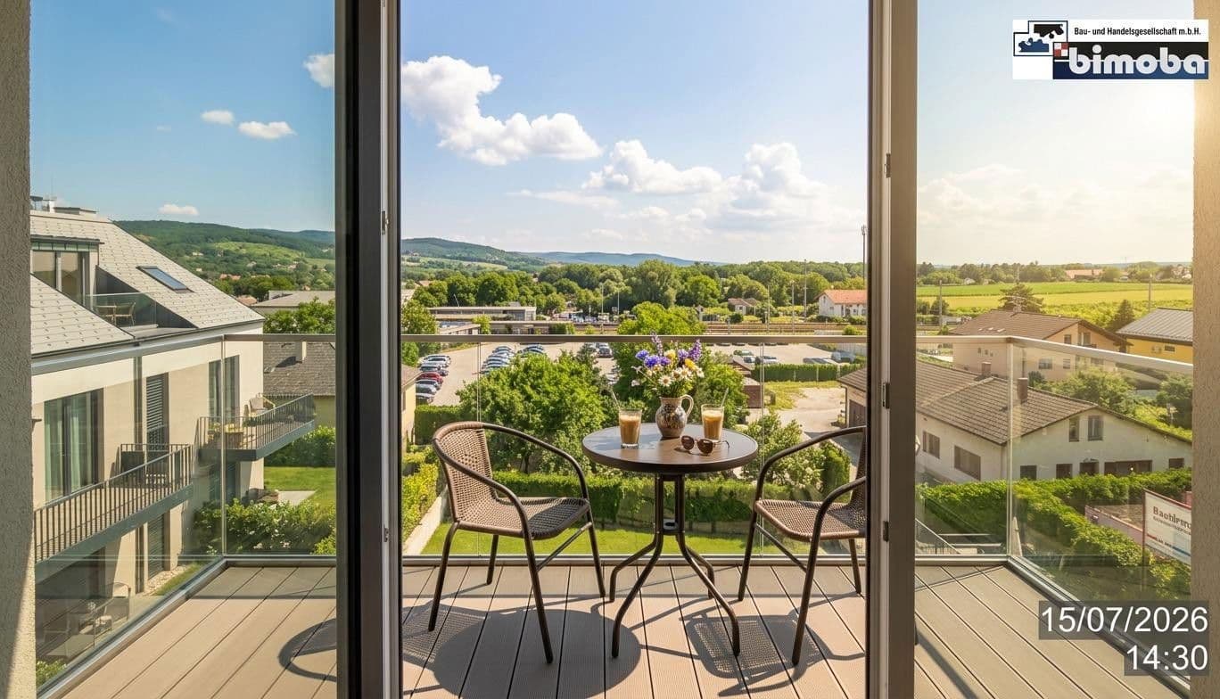 2 bedroom flat to rent, 46 m², Bahnstrasse 36, Bad Vöslau, Lower Austria 2 bedroom flat to rent, 46 m², Bahnstrasse 36, Bad Vöslau, Lower Austria