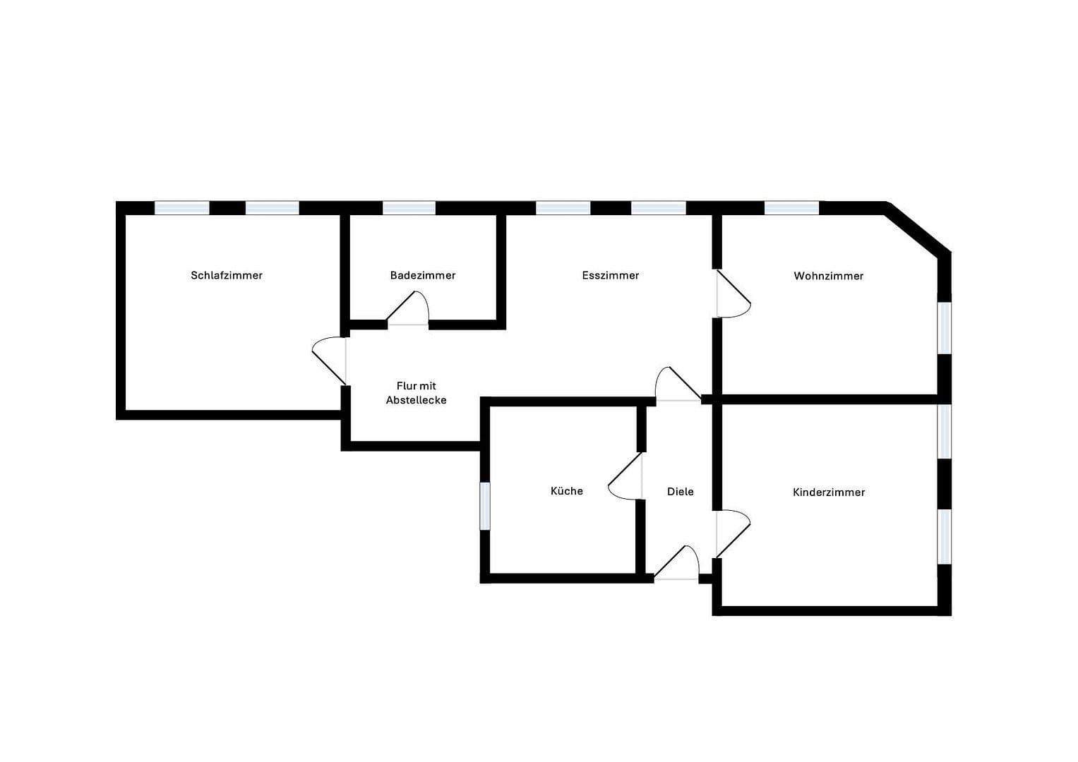 4 bedroom flat to rent, 85 m², Dessau-Roßlau, Saxony-Anhalt 4 bedroom flat to rent, 85 m², Dessau-Roßlau, Saxony-Anhalt