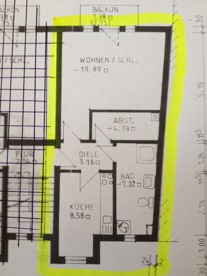 1 bedroom flat to rent, 46 m², Bremen, Bremen 1 bedroom flat to rent, 46 m², Bremen, Bremen