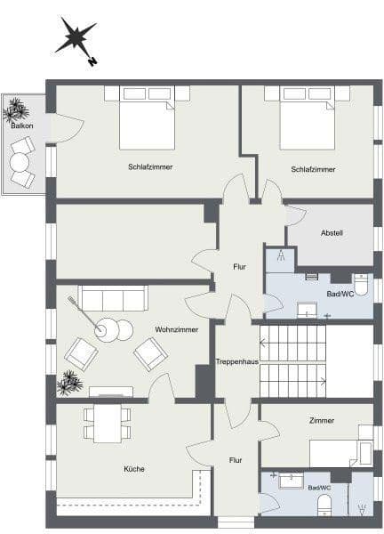 5 bedroom flat to rent, 100 m², Nordring 6, 02899 Ostritz, Ostritz, Saxony 5 bedroom flat to rent, 100 m², Nordring 6, 02899 Ostritz, Ostritz, Saxony