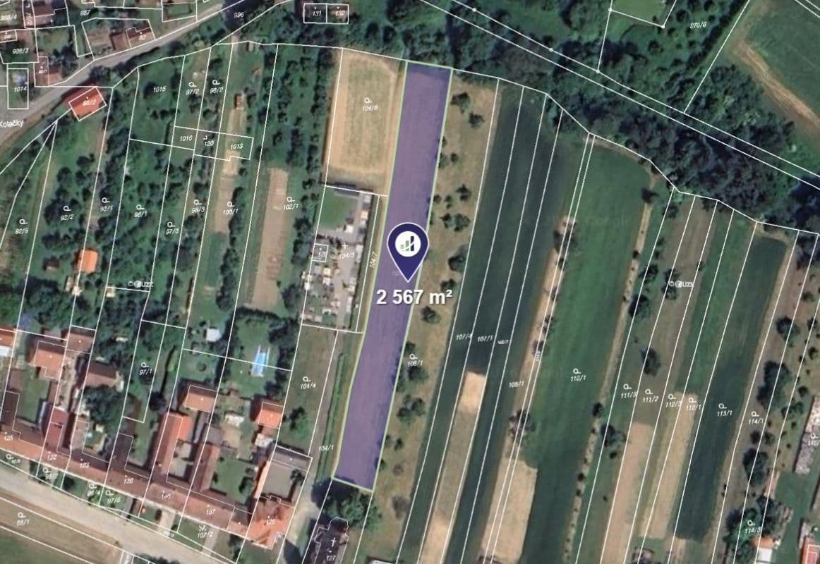 plot for sale, 2,567 m², Podivice, Jihomoravský Region plot for sale, 2,567 m², Podivice, Jihomoravský Region