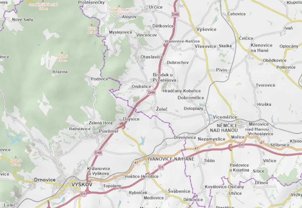 plot for sale, 2,567 m², Podivice, Jihomoravský Region plot for sale, 2,567 m², Podivice, Jihomoravský Region