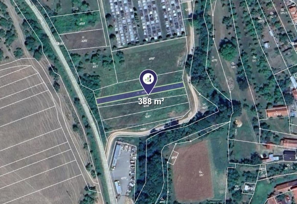 plot for sale, 2,594 m², Korytná, Zlínský Region plot for sale, 2,594 m², Korytná, Zlínský Region