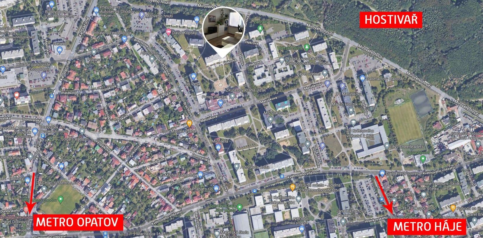 1 bedroom with open-plan kitchen flat to rent, 42 m², Hekrova, Prague, Prague 1 bedroom with open-plan kitchen flat to rent, 42 m², Hekrova, Prague, Prague