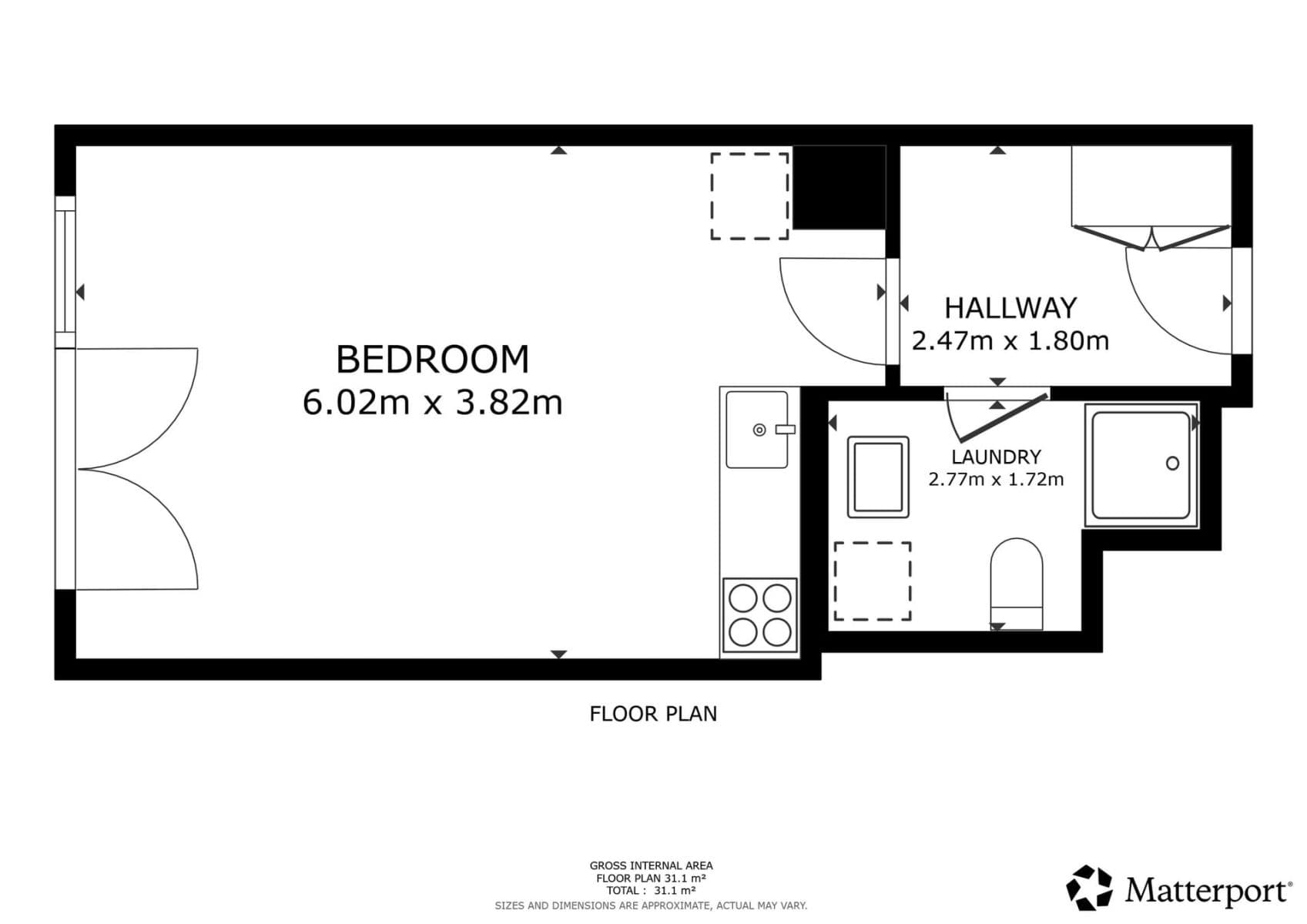 Studio flat to rent, 30 m², Poděbradská, Prague, Prague Studio flat to rent, 30 m², Poděbradská, Prague, Prague