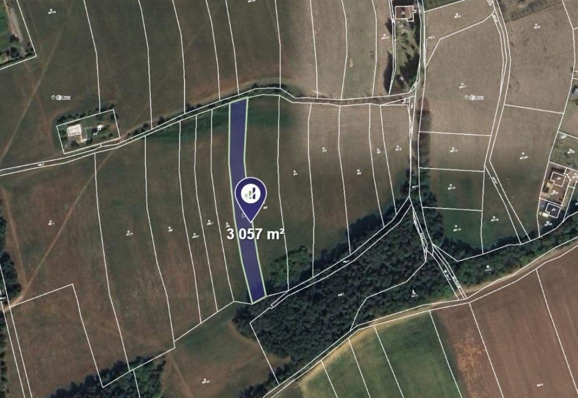 plot for sale, 7,052 m², Újezd, Středočeský Region plot for sale, 7,052 m², Újezd, Středočeský Region