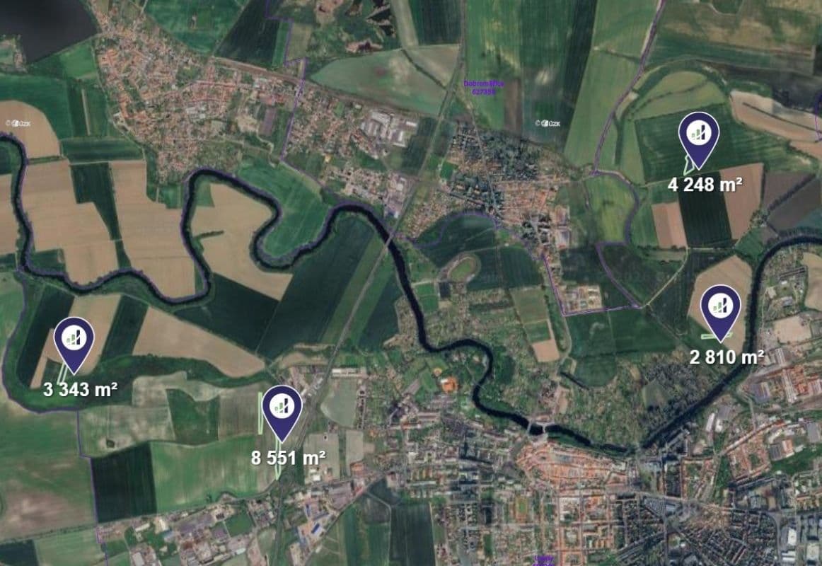 plot for sale, 18,952 m², Louny, Ústecký Region plot for sale, 18,952 m², Louny, Ústecký Region