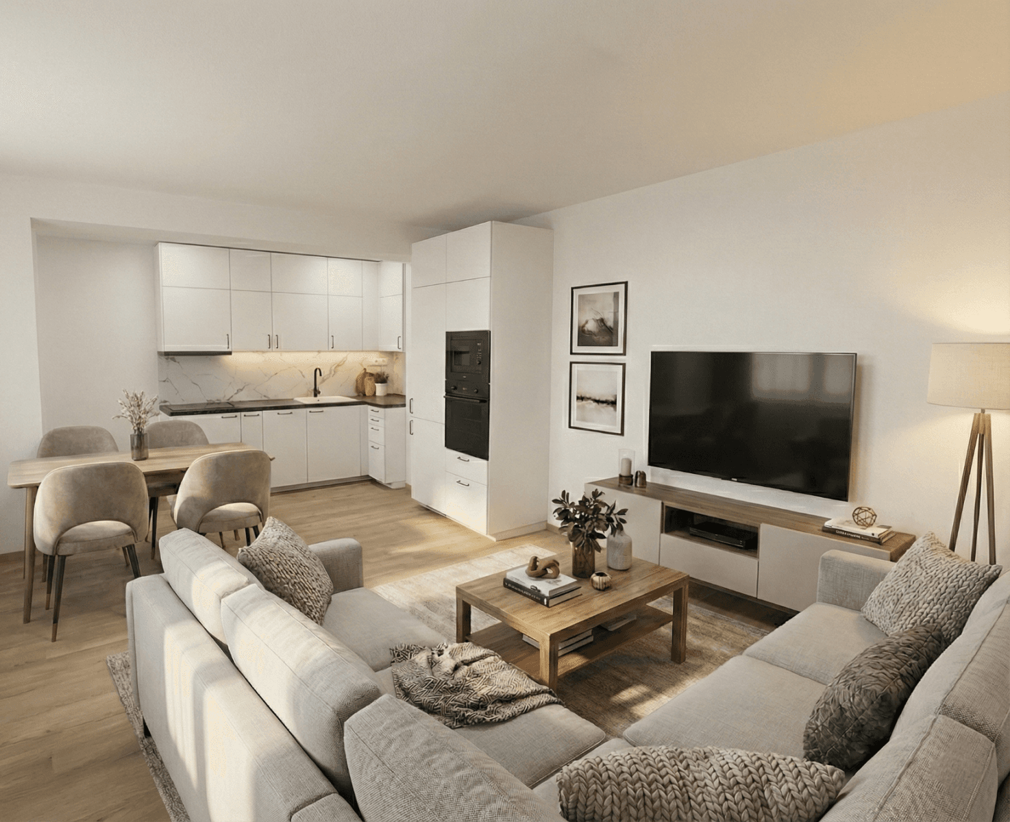 2 bedroom with open-plan kitchen flat to rent, 54 m², Zelenečská, Prague, Prague 2 bedroom with open-plan kitchen flat to rent, 54 m², Zelenečská, Prague, Prague