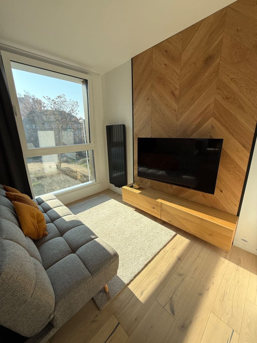 1 bedroom with open-plan kitchen flat to rent, 33 m², Krymská, Prague, Prague 1 bedroom with open-plan kitchen flat to rent, 33 m², Krymská, Prague, Prague