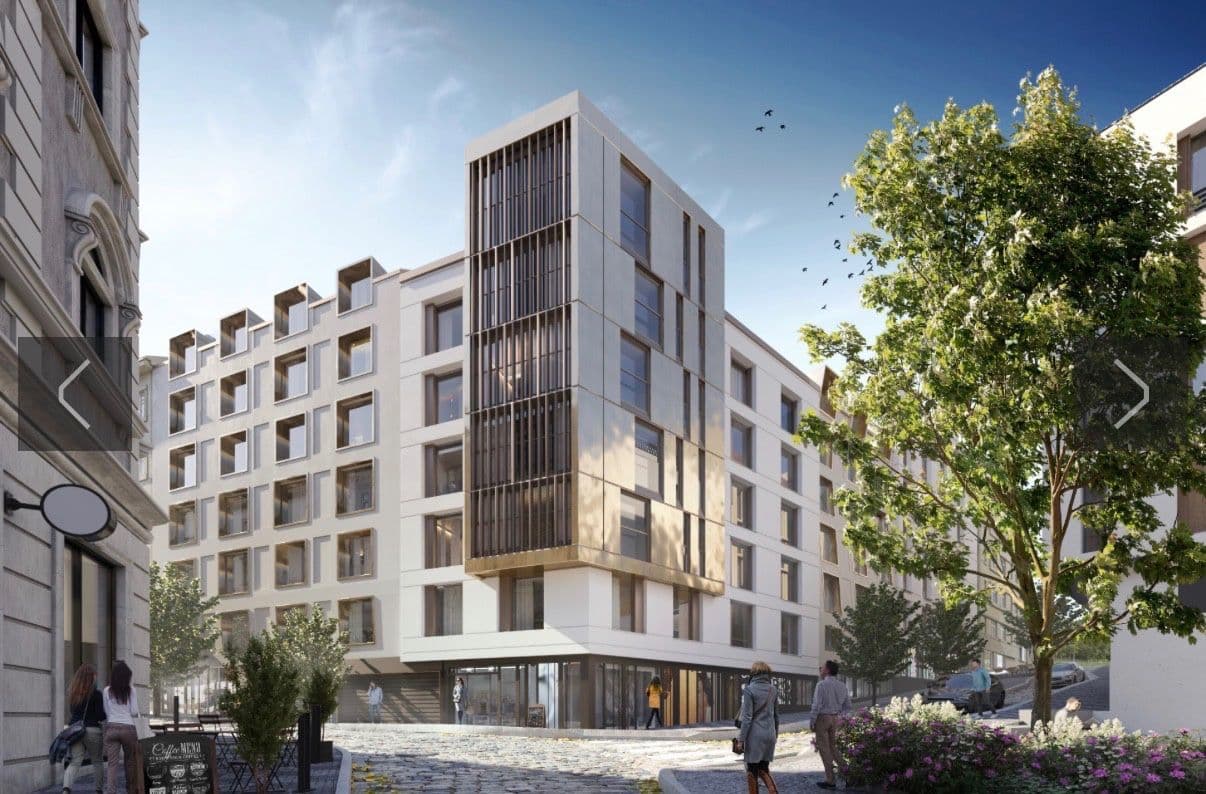 1 bedroom with open-plan kitchen flat to rent, 33 m², Krymská, Prague, Prague 1 bedroom with open-plan kitchen flat to rent, 33 m², Krymská, Prague, Prague