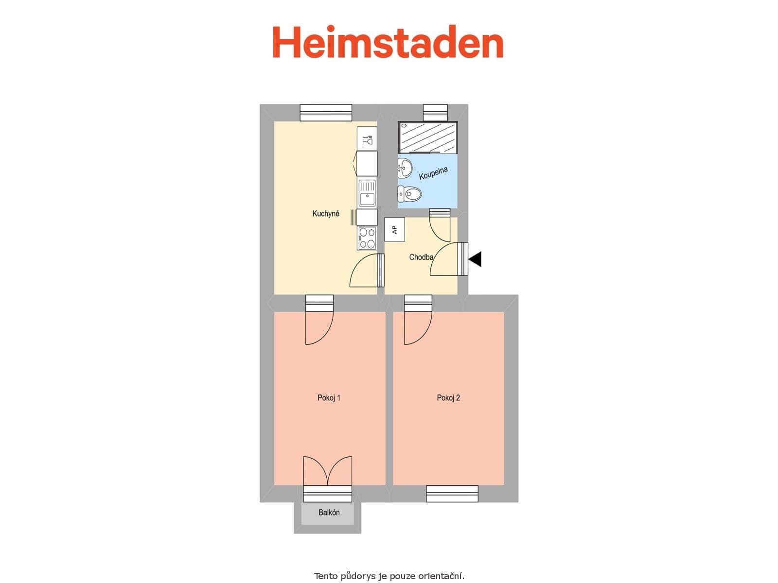 2 bedroom flat to rent, 46 m², Dukelská, Havířov, Moravskoslezský Region 2 bedroom flat to rent, 46 m², Dukelská, Havířov, Moravskoslezský Region