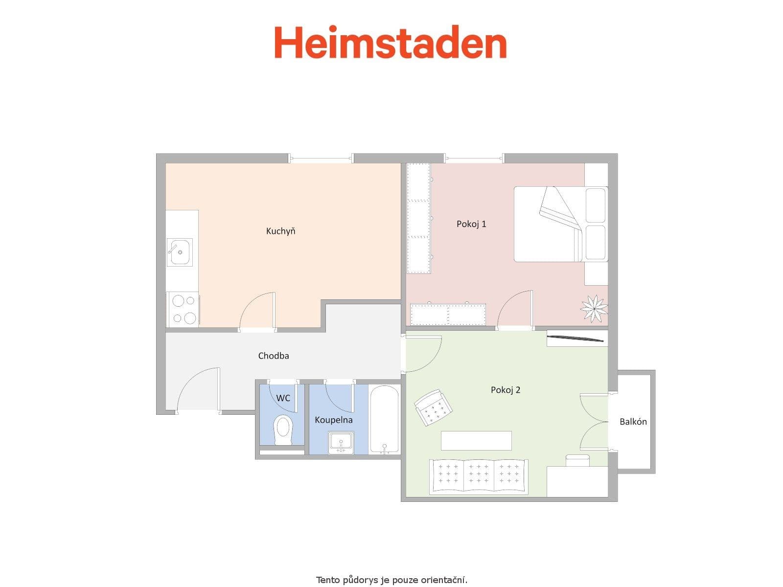 2 bedroom flat to rent, 56 m², Slovenského národního povstání, Havířov, Moravskoslezský Region 2 bedroom flat to rent, 56 m², Slovenského národního povstání, Havířov, Moravskoslezský Region
