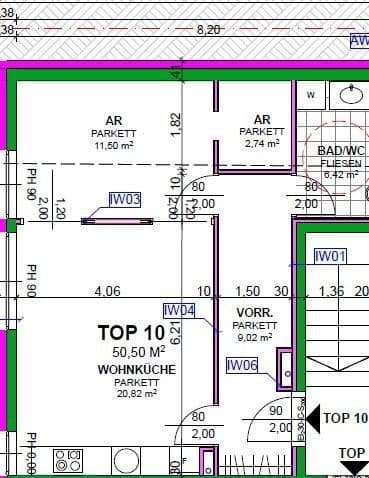 2 bedroom flat to rent, 51 m², Heiligenstädter Straße 395a, Wien, Vienna 2 bedroom flat to rent, 51 m², Heiligenstädter Straße 395a, Wien, Vienna