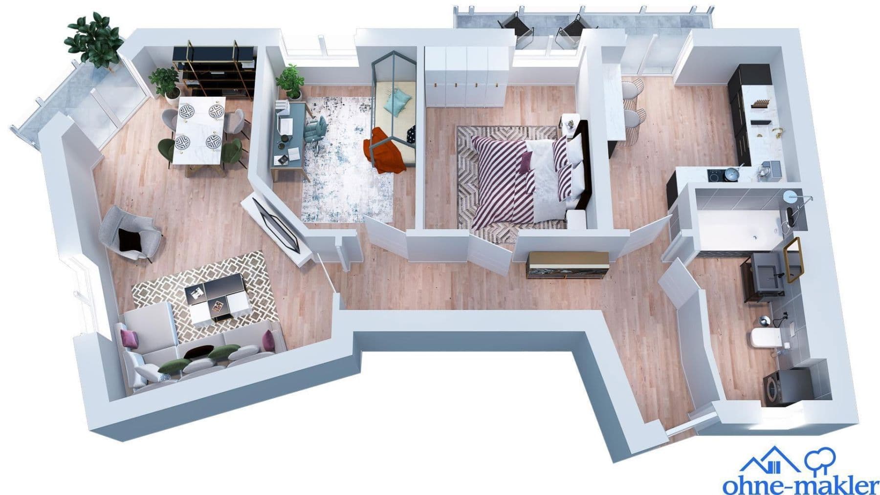 3 bedroom flat to rent, 67 m², Bürgelstraße 2, Magdeburg, Saxony-Anhalt 3 bedroom flat to rent, 67 m², Bürgelstraße 2, Magdeburg, Saxony-Anhalt