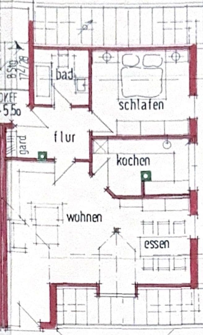 2 bedroom flat to rent, 67 m², Aschaffenburg, Bavaria 2 bedroom flat to rent, 67 m², Aschaffenburg, Bavaria