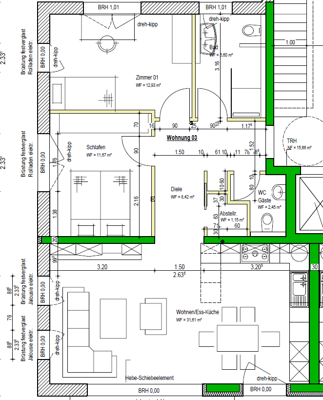 3 bedroom flat to rent, 84 m², Rottenburg am Neckar, Baden-Württemberg 3 bedroom flat to rent, 84 m², Rottenburg am Neckar, Baden-Württemberg