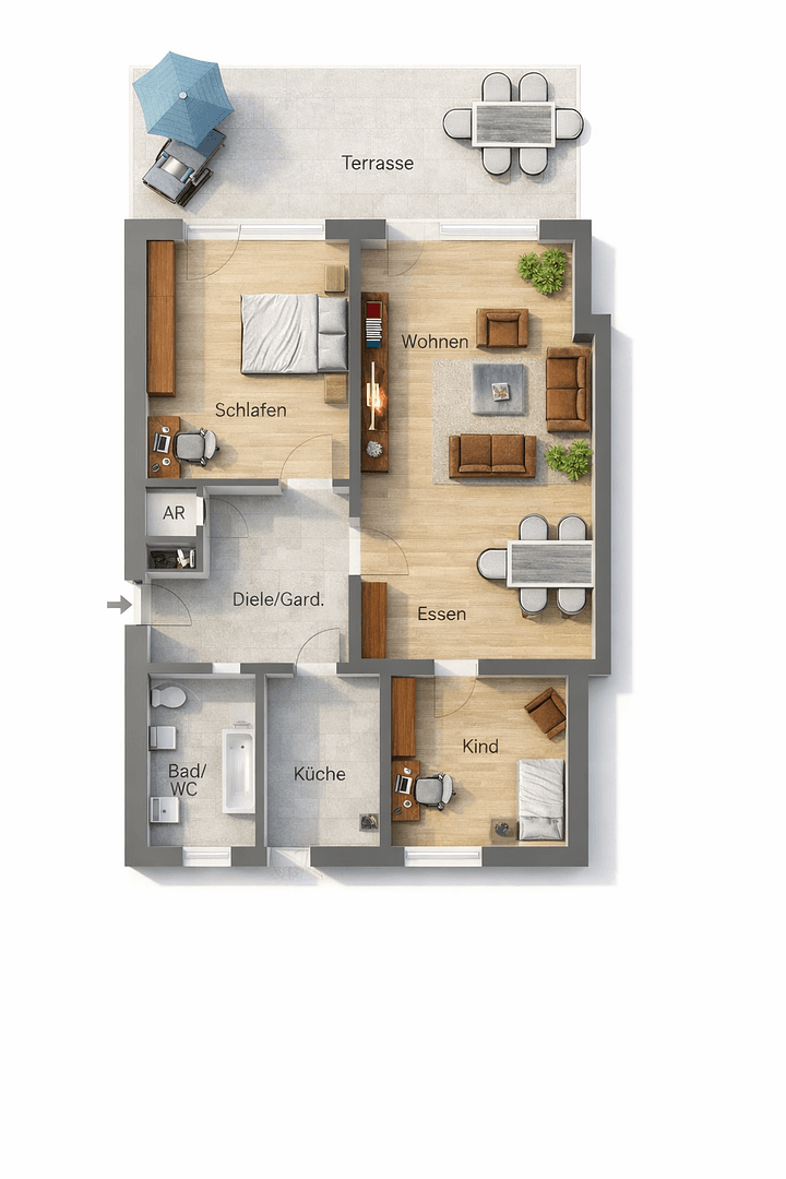 3 bedroom flat for sale, 101 m², Stegwiesenstr., 86, Obersontheim, Baden-Württemberg 3 bedroom flat for sale, 101 m², Stegwiesenstr., 86, Obersontheim, Baden-Württemberg