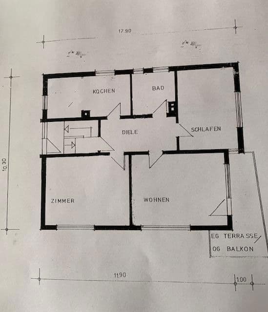 3 bedroom flat to rent, 100 m², Bruchsal, Baden-Württemberg 3 bedroom flat to rent, 100 m², Bruchsal, Baden-Württemberg
