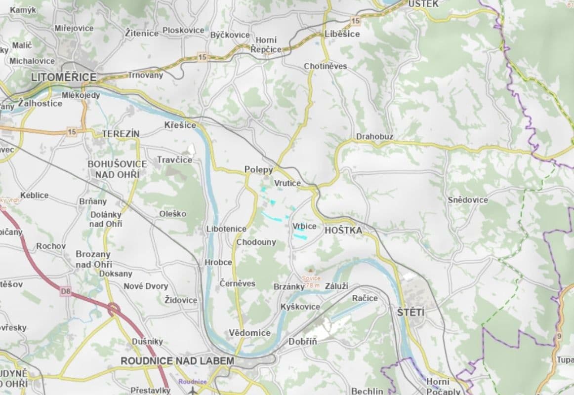 plot for sale, 160,906 m², Vrbice, Ústecký Region plot for sale, 160,906 m², Vrbice, Ústecký Region