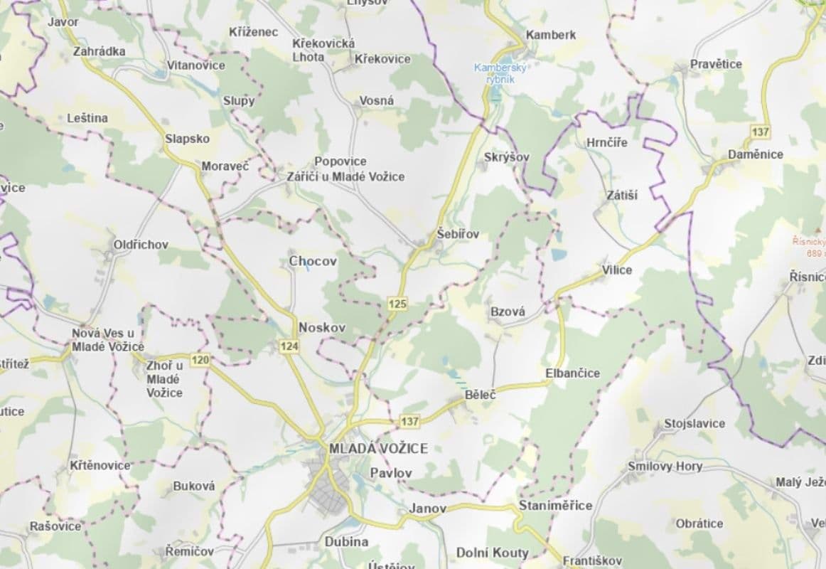 plot for sale, 4,352 m², Mladá Vožice, Jihočeský Region plot for sale, 4,352 m², Mladá Vožice, Jihočeský Region