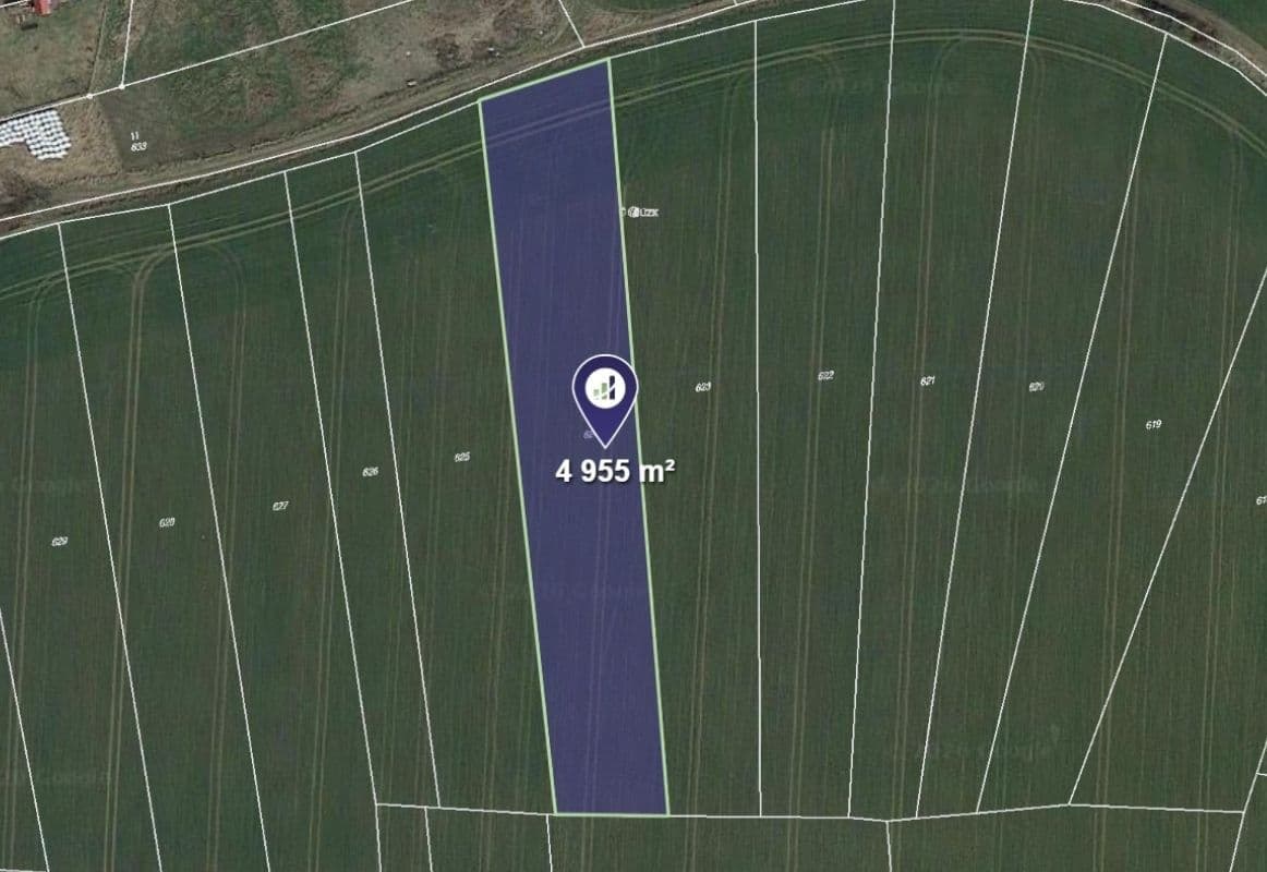 plot for sale, 4,955 m², Mladá Vožice, Jihočeský Region plot for sale, 4,955 m², Mladá Vožice, Jihočeský Region