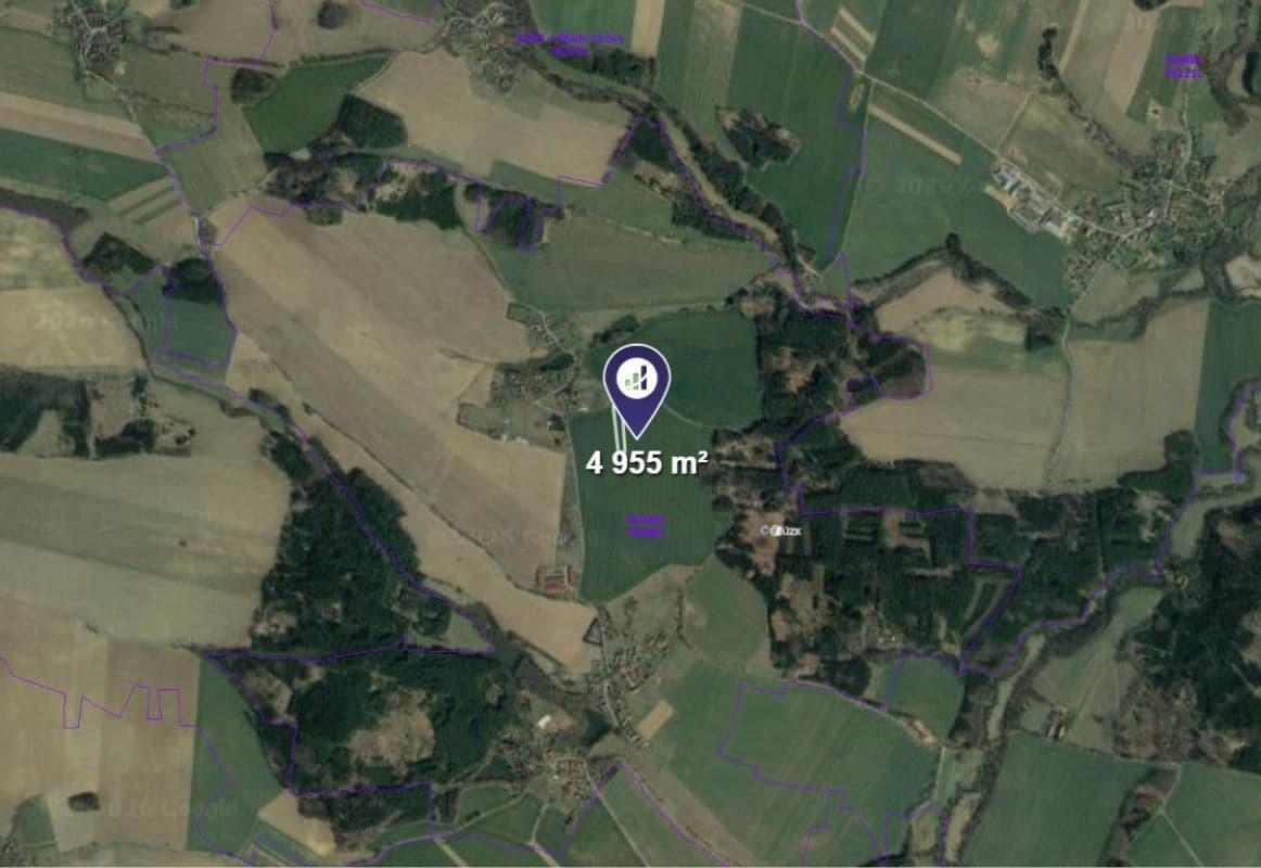 plot for sale, 4,955 m², Mladá Vožice, Jihočeský Region plot for sale, 4,955 m², Mladá Vožice, Jihočeský Region