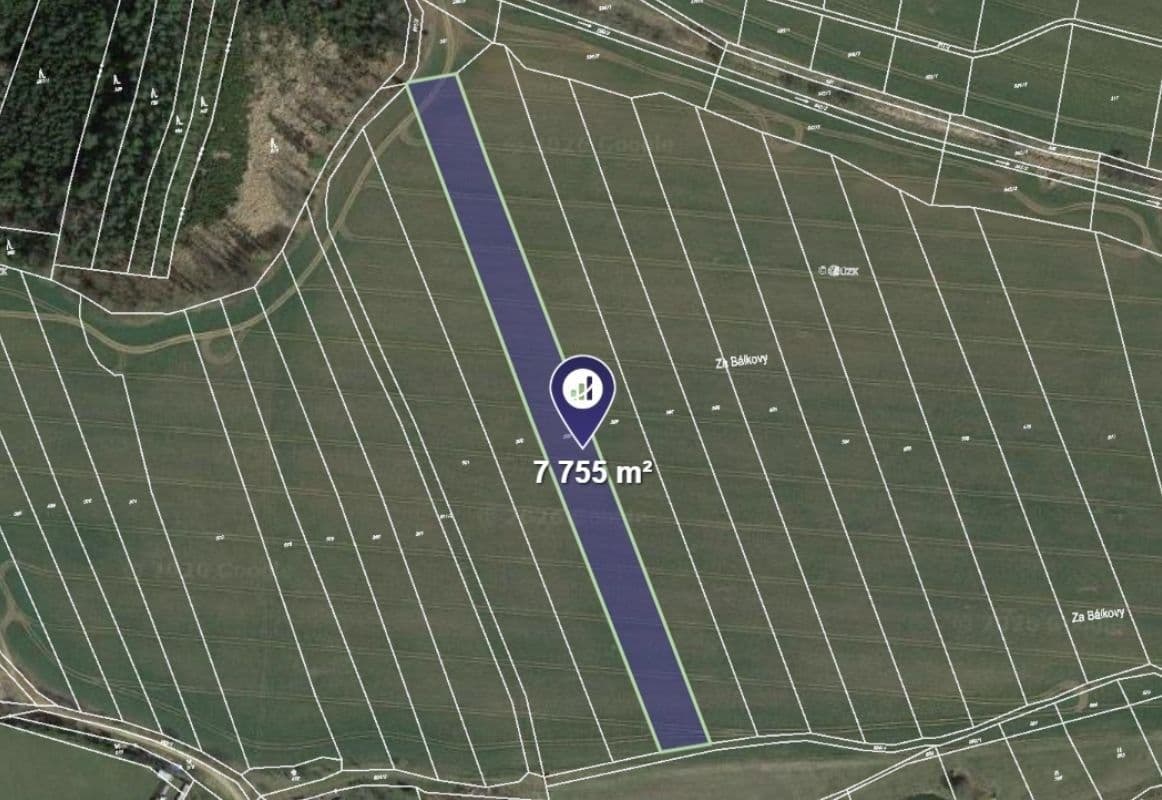 plot for sale, 7,755 m², Mladá Vožice, Jihočeský Region plot for sale, 7,755 m², Mladá Vožice, Jihočeský Region