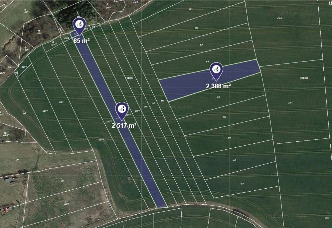 plot for sale, 4,990 m², Mladá Vožice, Jihočeský Region plot for sale, 4,990 m², Mladá Vožice, Jihočeský Region