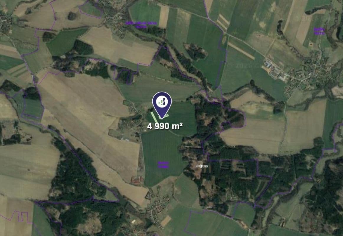 plot for sale, 4,990 m², Mladá Vožice, Jihočeský Region plot for sale, 4,990 m², Mladá Vožice, Jihočeský Region