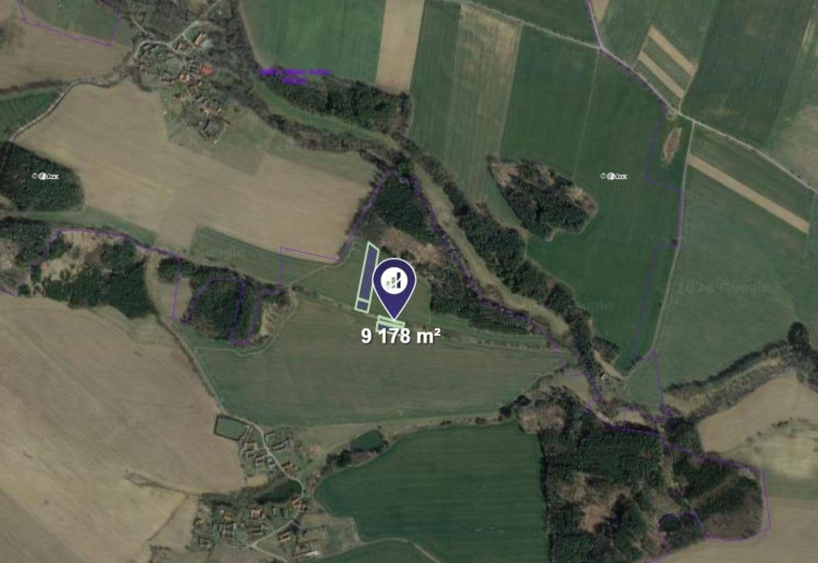 plot for sale, 9,178 m², Mladá Vožice, Jihočeský Region plot for sale, 9,178 m², Mladá Vožice, Jihočeský Region