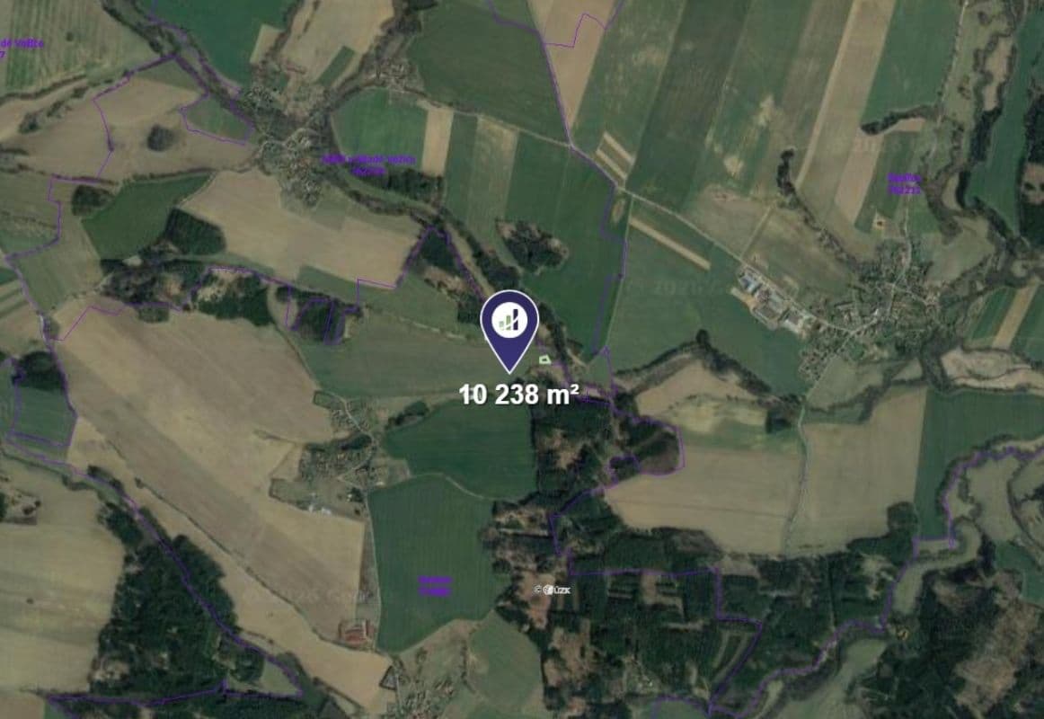 plot for sale, 10,238 m², Mladá Vožice, Jihočeský Region plot for sale, 10,238 m², Mladá Vožice, Jihočeský Region