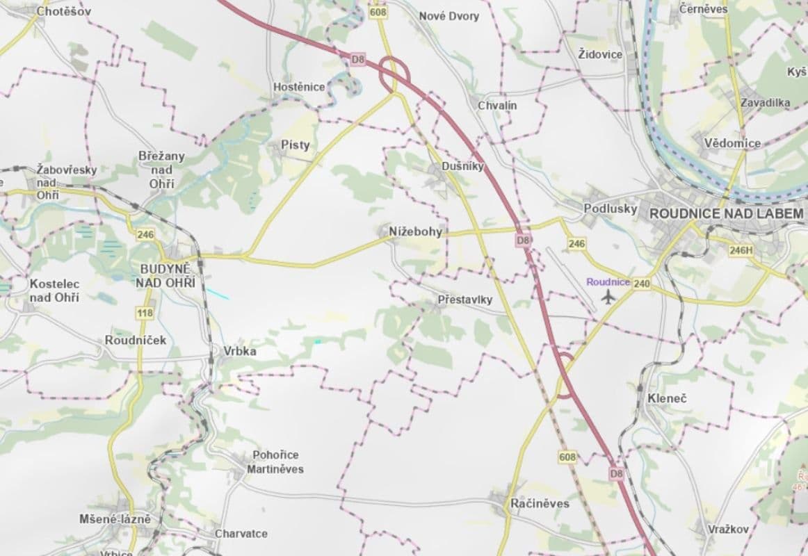 plot for sale, 8,473 m², Budyně nad Ohří, Ústecký Region plot for sale, 8,473 m², Budyně nad Ohří, Ústecký Region