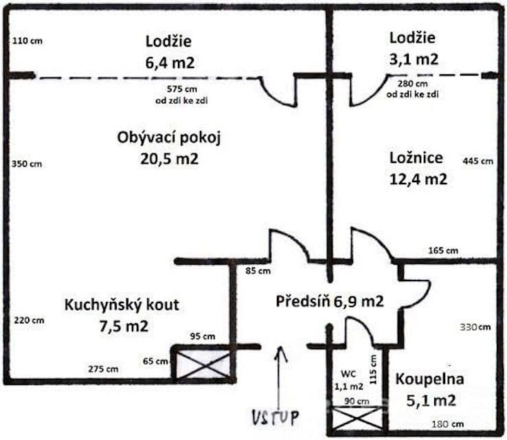 1 bedroom with open-plan kitchen flat for sale, 66 m², Uzbecká, Prague, Prague 1 bedroom with open-plan kitchen flat for sale, 66 m², Uzbecká, Prague, Prague