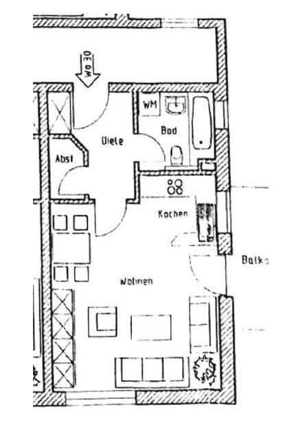 1 bedroom flat for sale, 38 m², Ulmer Straße 3, Krumbach (Schwaben), Bavaria 1 bedroom flat for sale, 38 m², Ulmer Straße 3, Krumbach (Schwaben), Bavaria