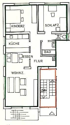 2 bedroom with open-plan kitchen flat to rent, 85 m², Beuren, Baden-Württemberg 2 bedroom with open-plan kitchen flat to rent, 85 m², Beuren, Baden-Württemberg