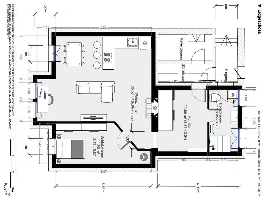2 bedroom flat for sale, 67 m², Berlin Steglitz, Berlin 2 bedroom flat for sale, 67 m², Berlin Steglitz, Berlin
