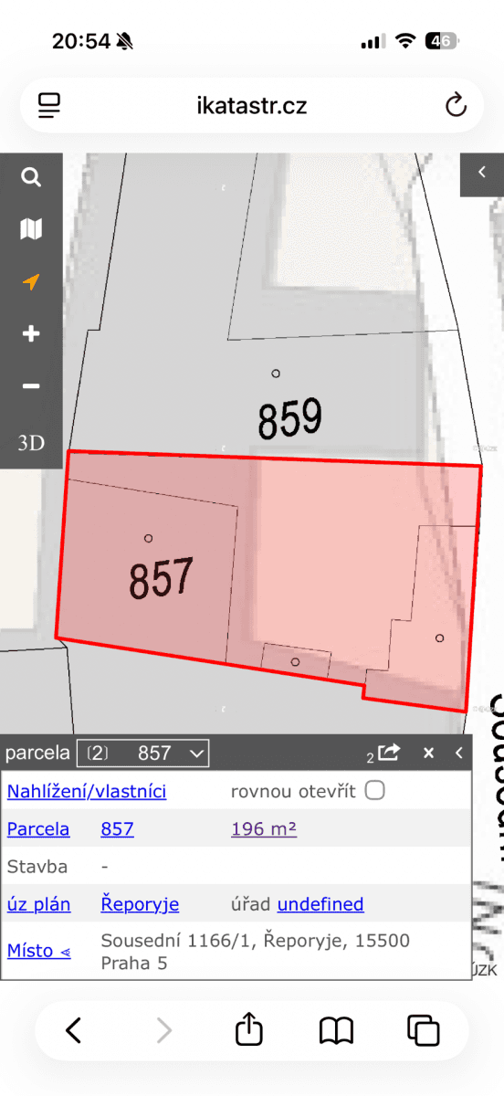 plot for sale, 196 m², Řeporyjské náměstí, Prague, Prague plot for sale, 196 m², Řeporyjské náměstí, Prague, Prague