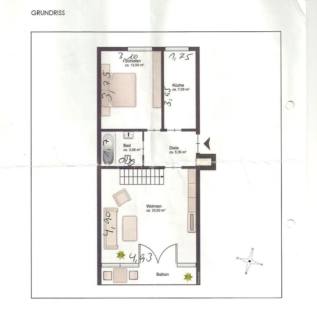 3 bedroom flat for sale, 69 m², Hamburg, Hamburg 3 bedroom flat for sale, 69 m², Hamburg, Hamburg