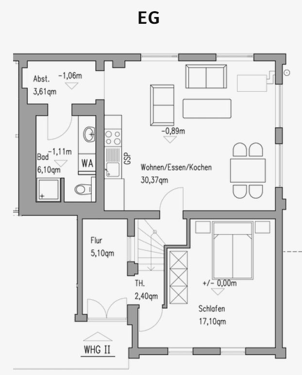 2 bedroom flat to rent, 65 m², Dorfstraße 6b, Kosel, Schleswig-Holstein 2 bedroom flat to rent, 65 m², Dorfstraße 6b, Kosel, Schleswig-Holstein