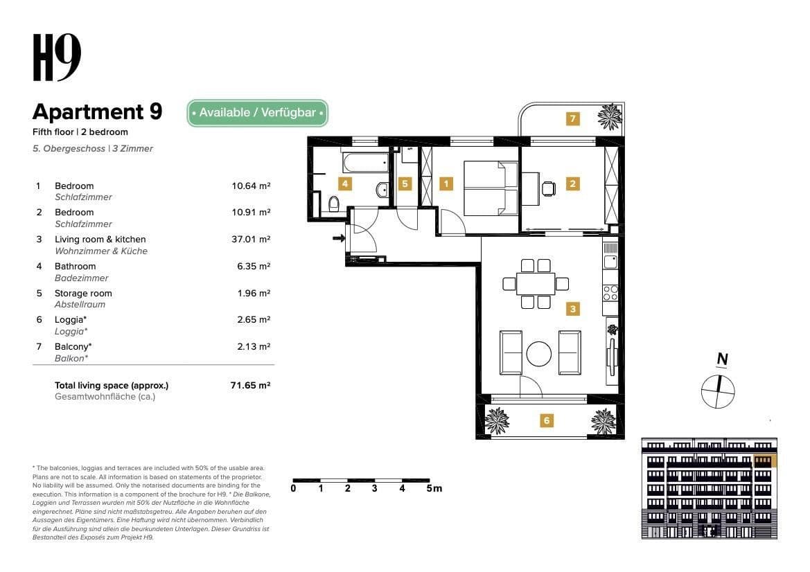 3 bedroom flat for sale, 72 m², Hohenstaufenstraße 9, Berlin, Berlin 3 bedroom flat for sale, 72 m², Hohenstaufenstraße 9, Berlin, Berlin