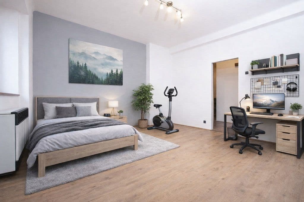1 bedroom with open-plan kitchen flat for sale, 56 m², U Družstva Život, Prague, Prague 1 bedroom with open-plan kitchen flat for sale, 56 m², U Družstva Život, Prague, Prague