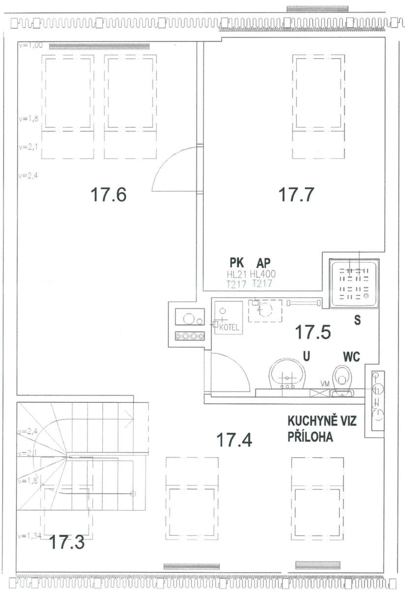 1 bedroom with open-plan kitchen flat to rent, 54 m², Ponětovická, Brno, Jihomoravský Region 1 bedroom with open-plan kitchen flat to rent, 54 m², Ponětovická, Brno, Jihomoravský Region