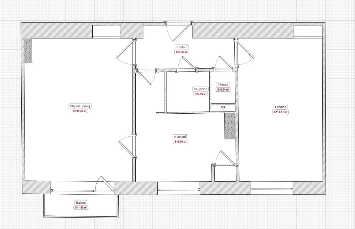 2 bedroom flat for sale, 53 m², Smetanova, Přeštice, Plzeňský Region 2 bedroom flat for sale, 53 m², Smetanova, Přeštice, Plzeňský Region
